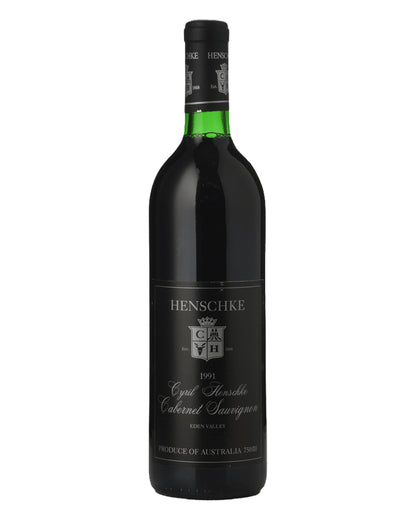 1991 Henschke Cyril Henschke Cabernet Sauvignon 750ml Base of Neck