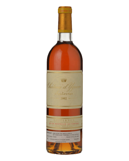 2002 Chateau d'Yquem 750ml Base of Neck