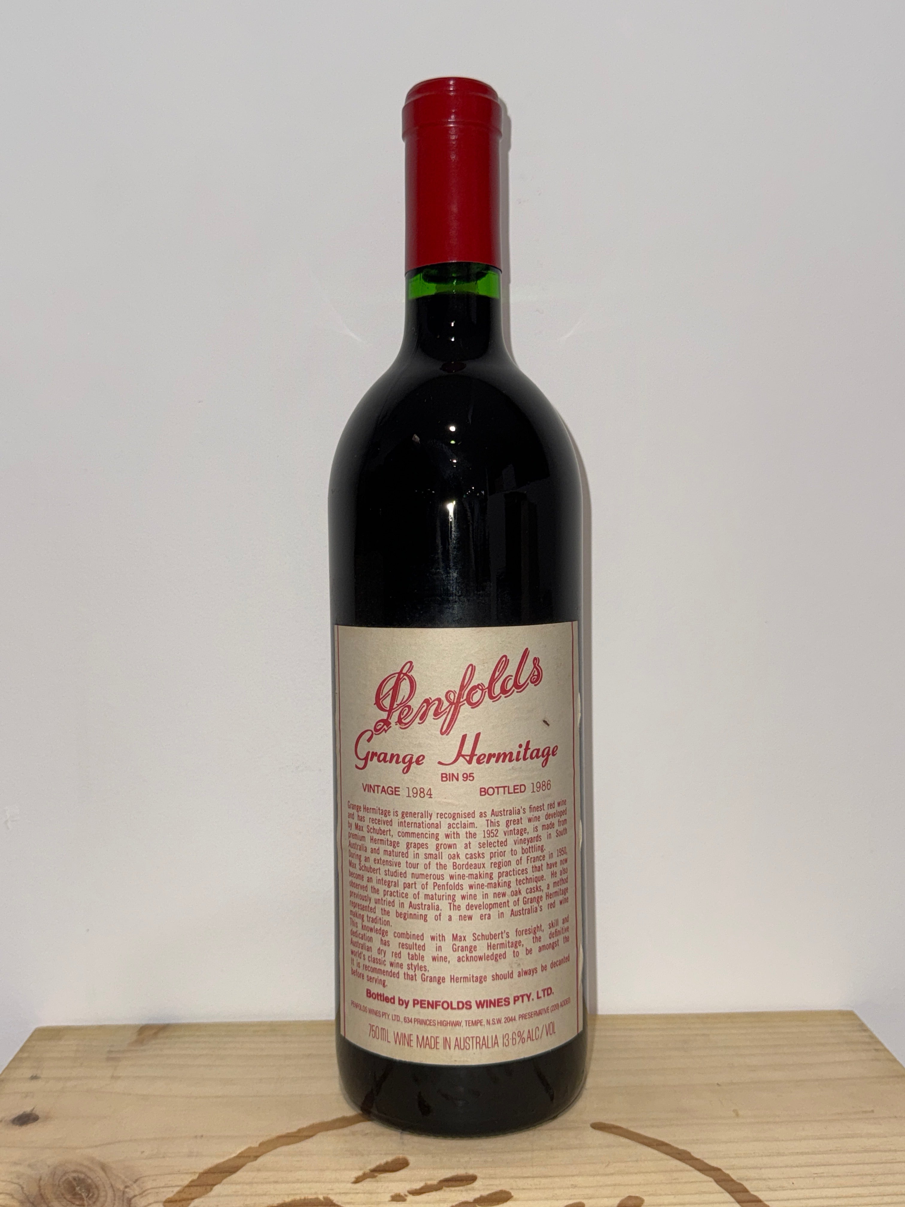 1984 Penfolds Bin 95 Grange Shiraz 750ml – JC FINE WINES
