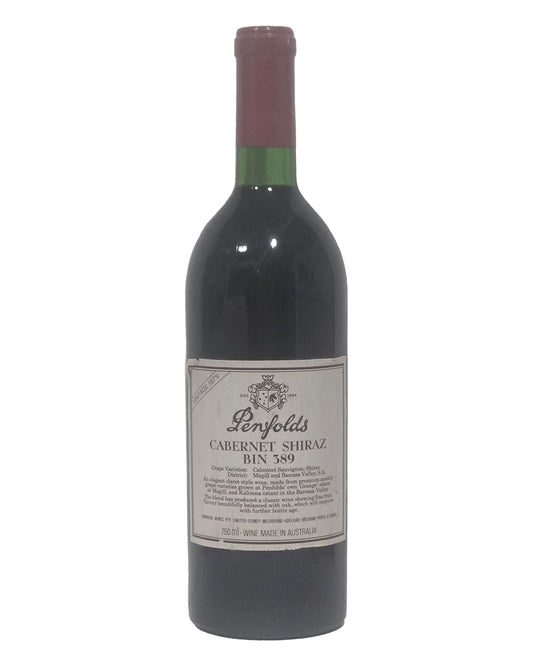 1979 Penfolds Bin 389 Cabernet Shiraz  750ml Recorking Clinics 2000 2001 Minor Label Damage