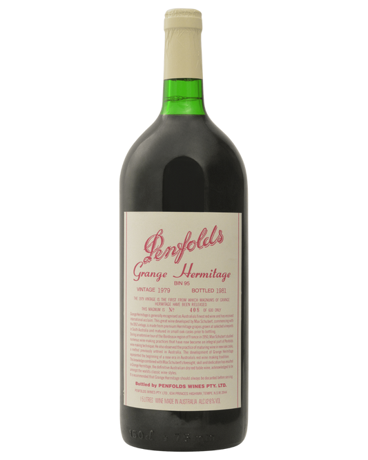1979 Penfolds Bin 95 Grange Shiraz 1.5L Timber Case