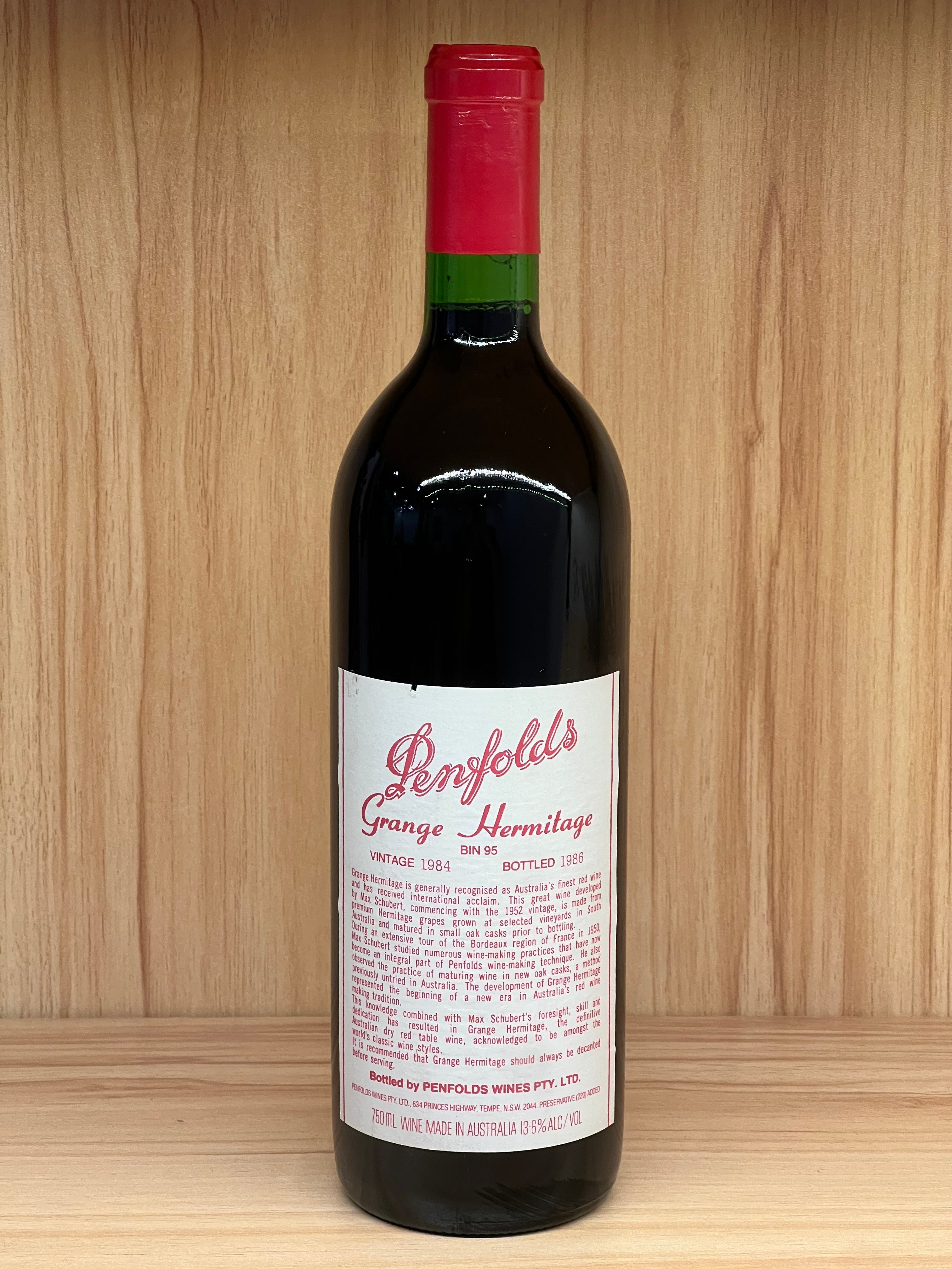 1984 Penfolds Bin 95 Grange Shiraz 750ml – JC FINE WINES