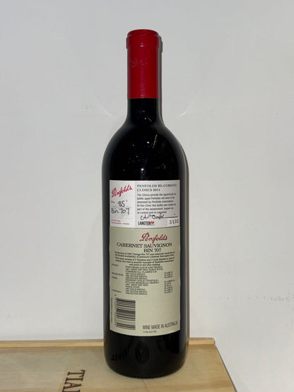 1985 Penfolds Bin 707 Cabernet Sauvignon 750ml (Clinic 2014)
