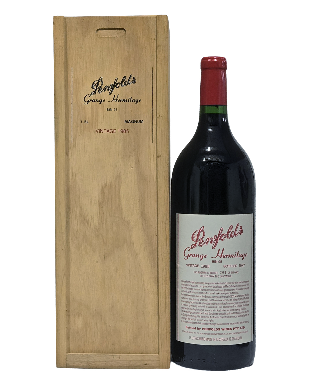 1985 Penfolds Bin 95 Grange Shiraz 1.5L Magnum