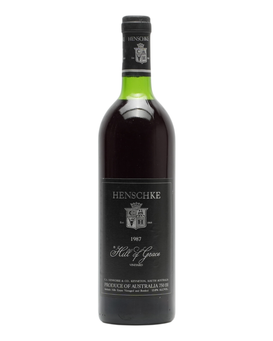 1987 Henschke Hill Of Grace Shiraz 750ml
