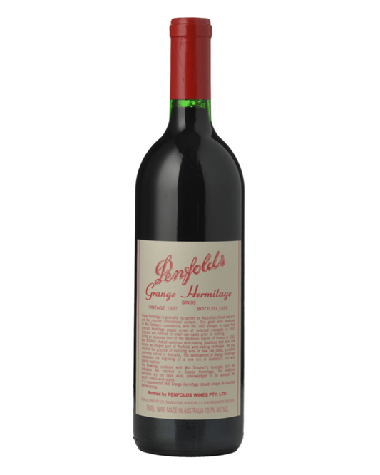 1987 Penfolds Bin 95 Grange Shiraz Penfolds Red Wine Clinic 2022 750ml