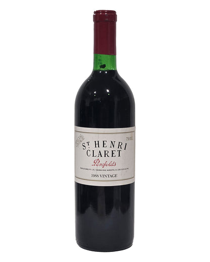 1988 Penfolds St Henri Shiraz 750ml Minor Label Stains/Damage