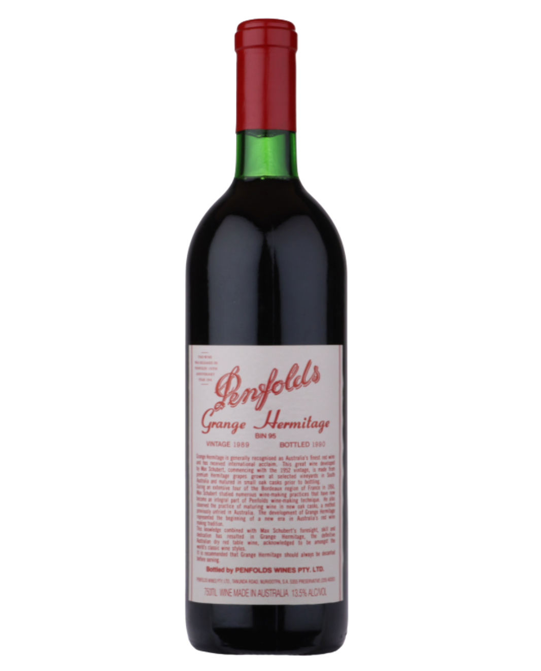 1989 Penfolds Bin 95 Grange Shiraz 750ml