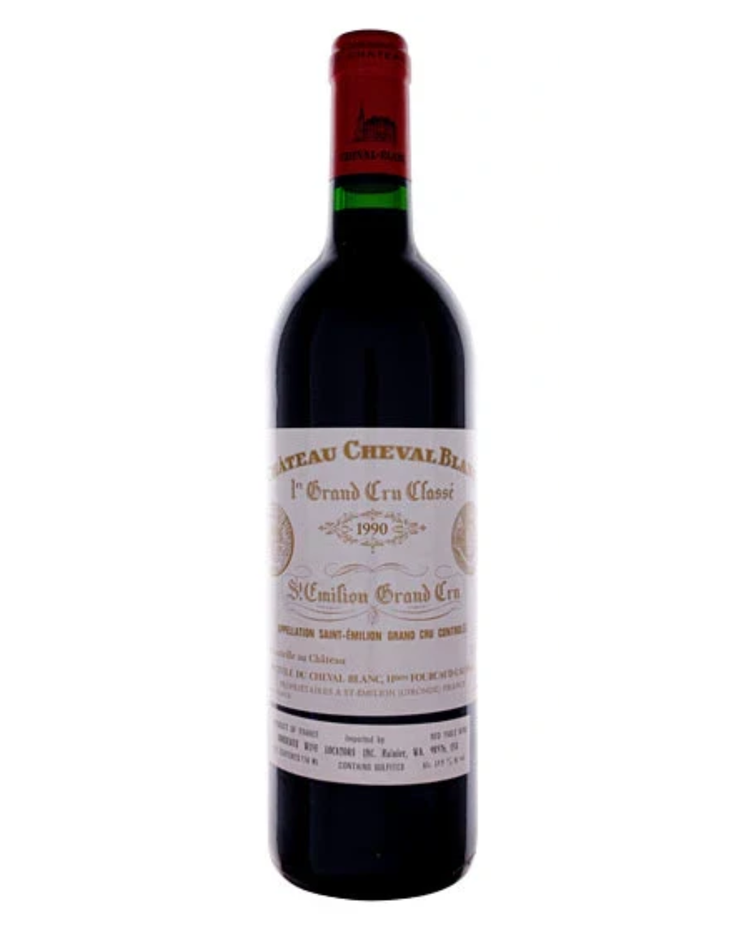 1990 Chateau Cheval Blanc 750ml*12pk Original Wooden