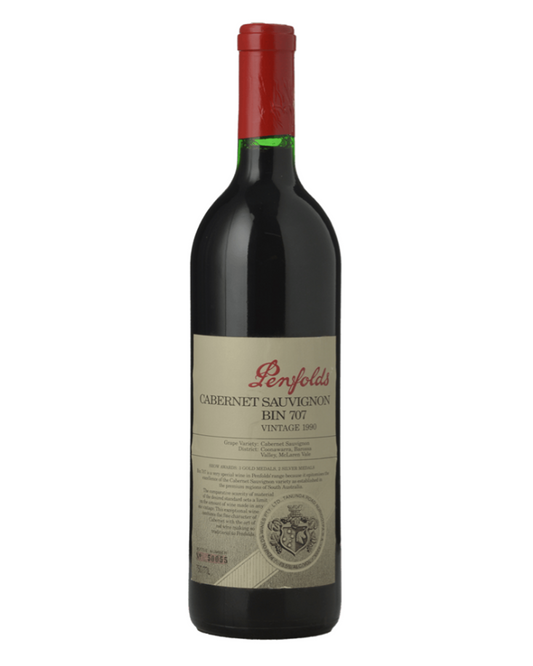 1990 Penfolds Bin 707 Cabernet Sauvignon 750ml