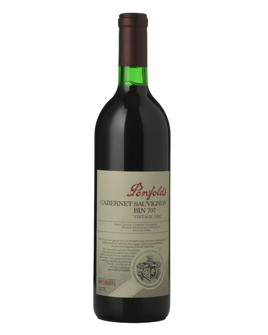 1992 Penfolds Bin 707 Cabernet Sauvignon 750ml
