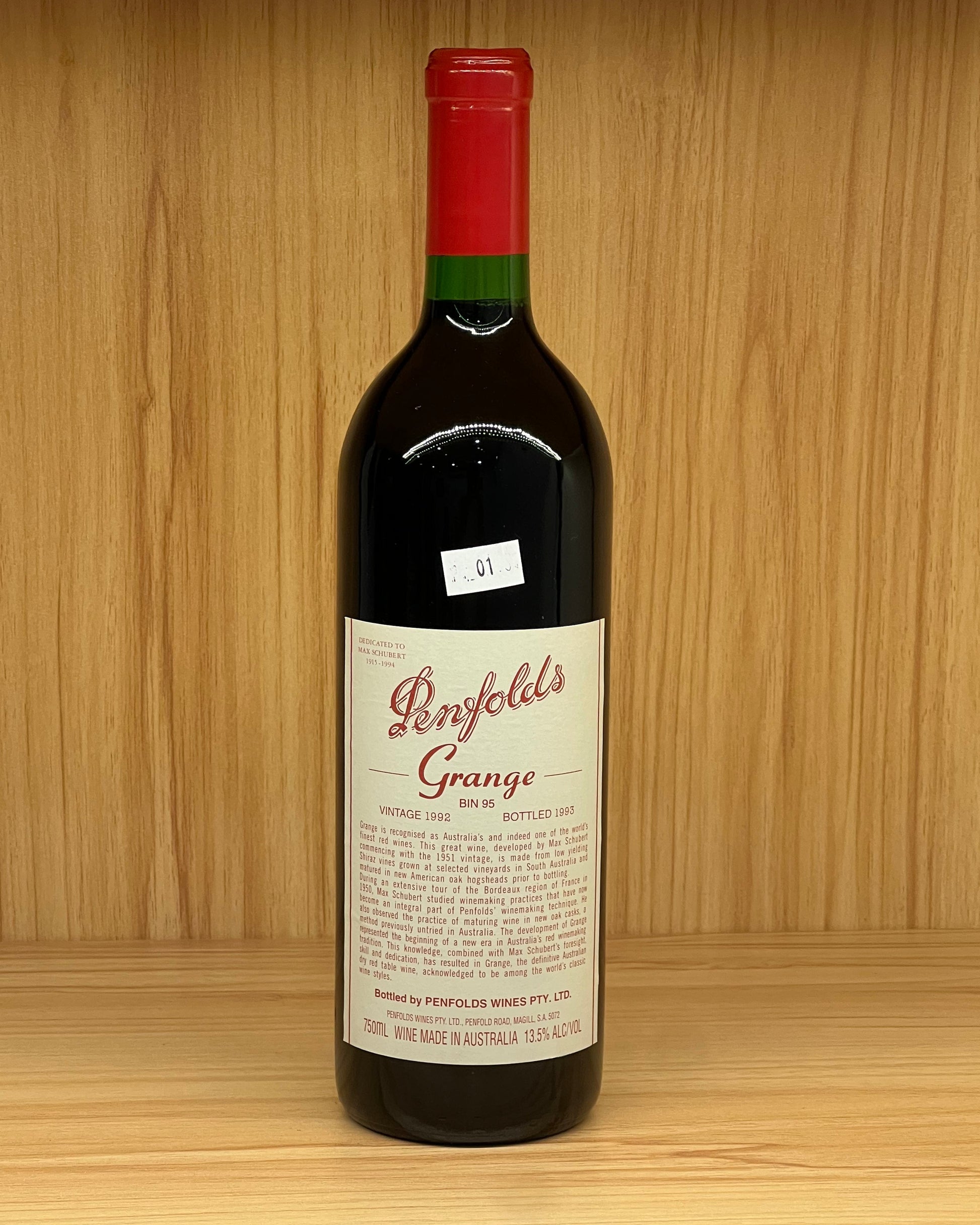 1992 Penfolds Bin 95 Grange Shiraz 750ml