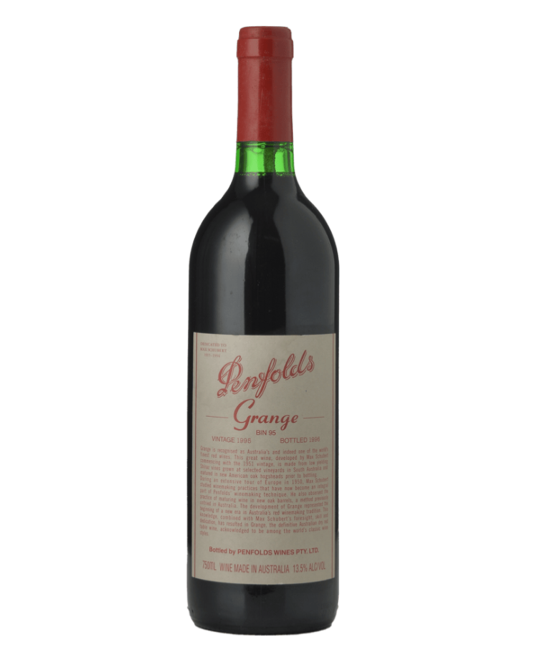 1995 Penfolds Bin 95 Grange Shiraz 750ml