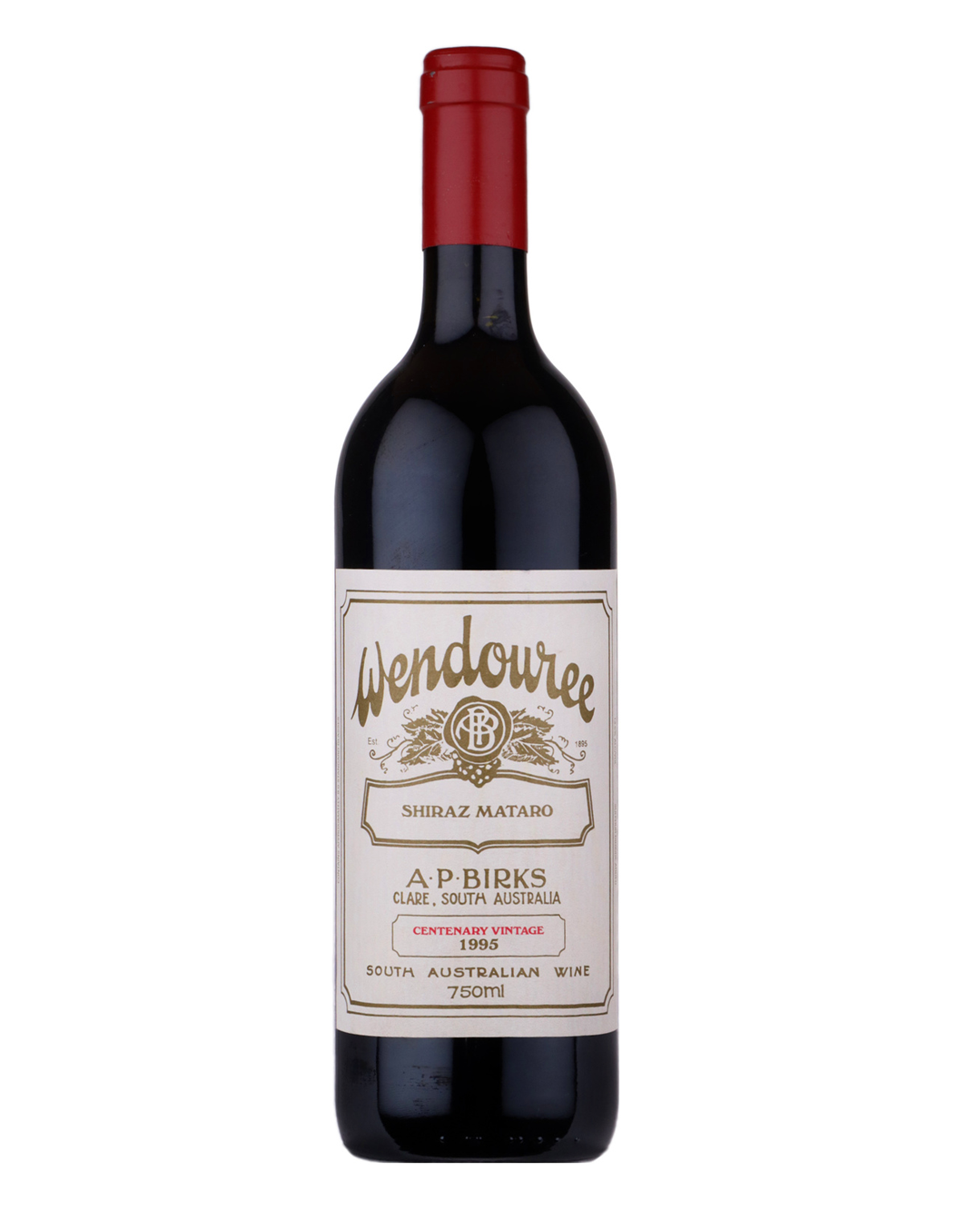 1995 Wendouree Shiraz Mataro 750ml