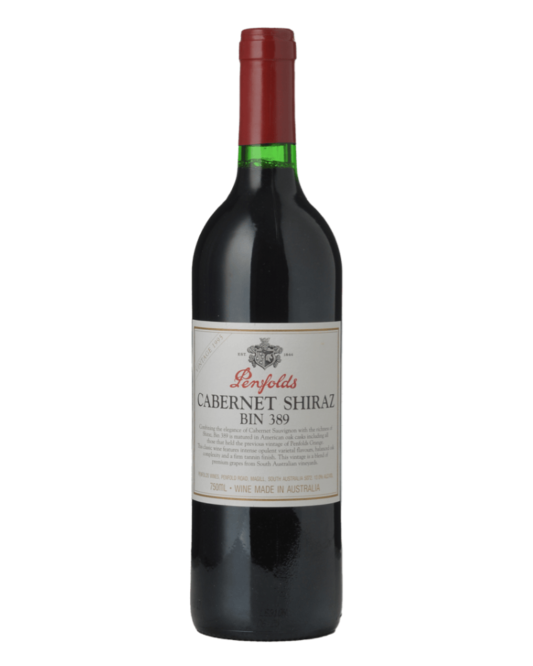 1995 Penfolds Bin 389 Cabernet Shiraz 750ml