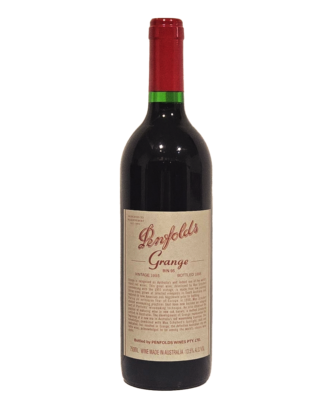 1995 Penfolds Bin 95 Grange Shiraz 750ml