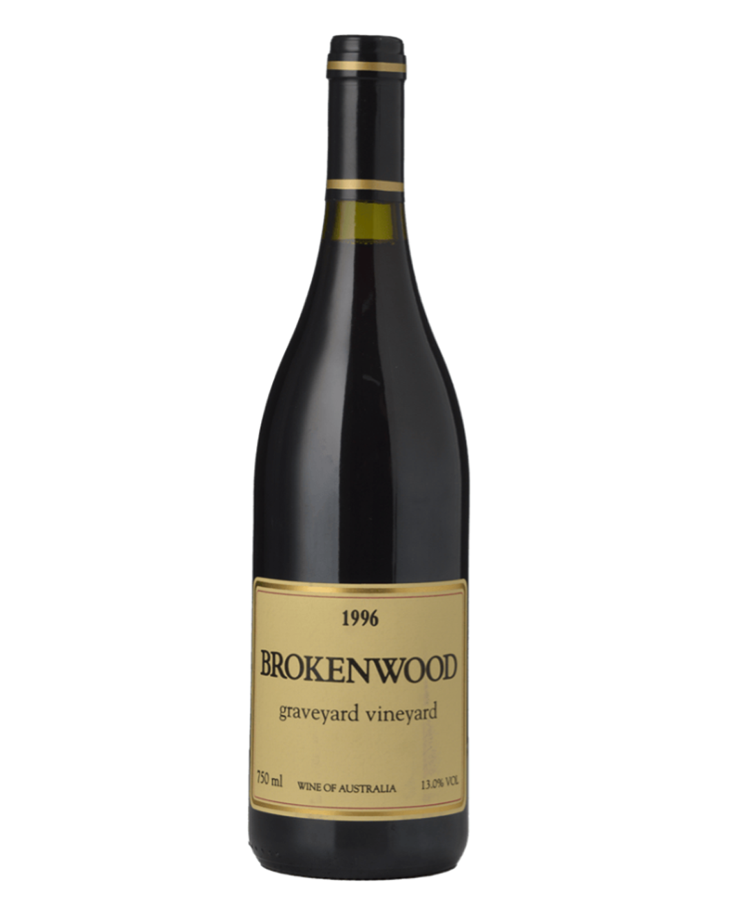 1996 Brokenwood Graveyard Vineyard Shiraz 750ml