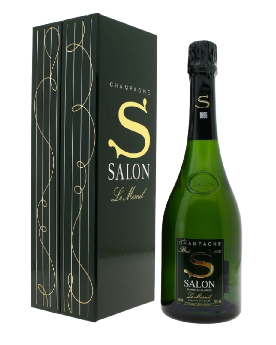 1996 Salon Cuvee 'S' Le Mesnil Blanc de Blancs Brut 750ml Original Presentation Box
