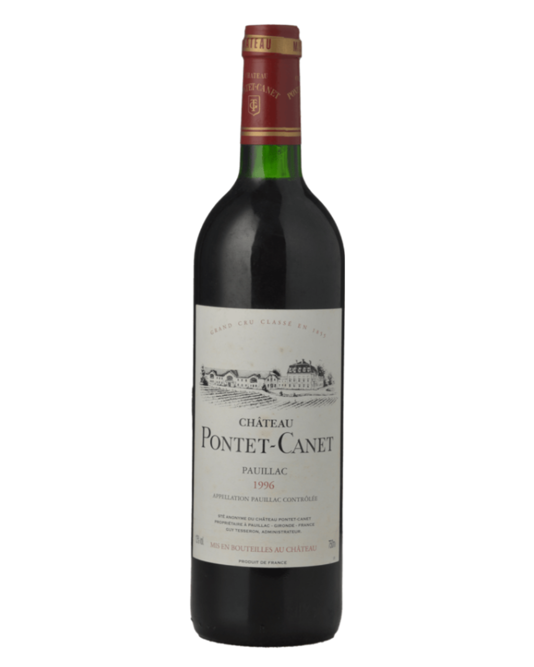 1996 Chateau Pontet-Canet 750ml