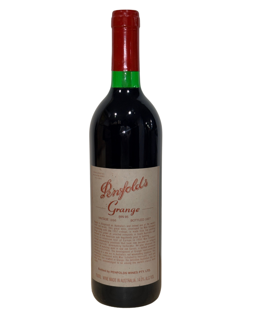 1996 Penfolds Bin 95 Grange Shiraz 750ml