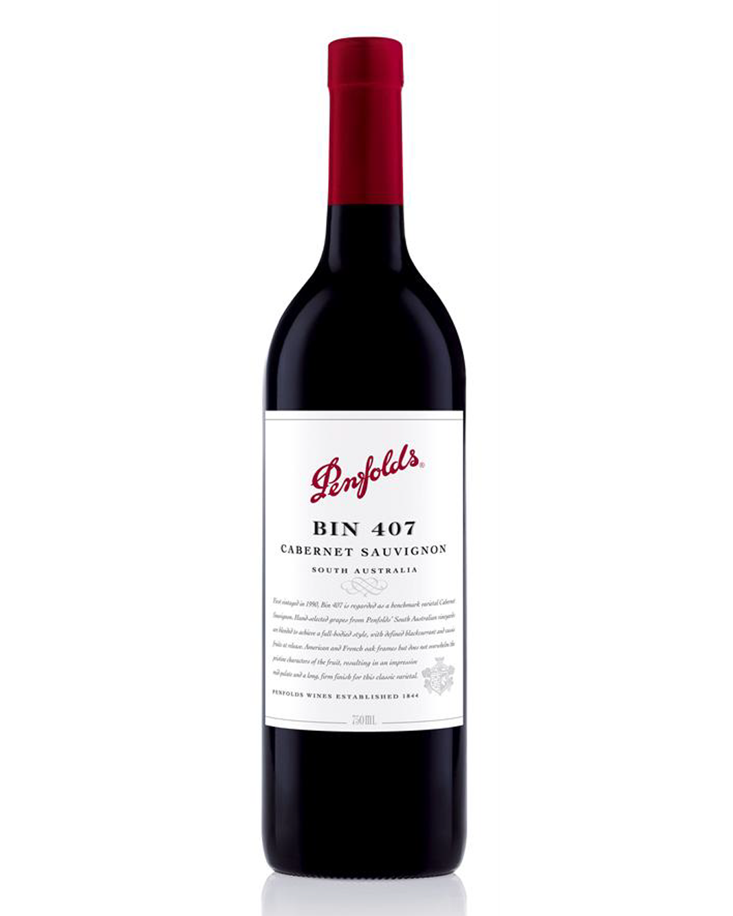 1998 Penfolds Bin 407 Cabernet Sauvignon 750ml