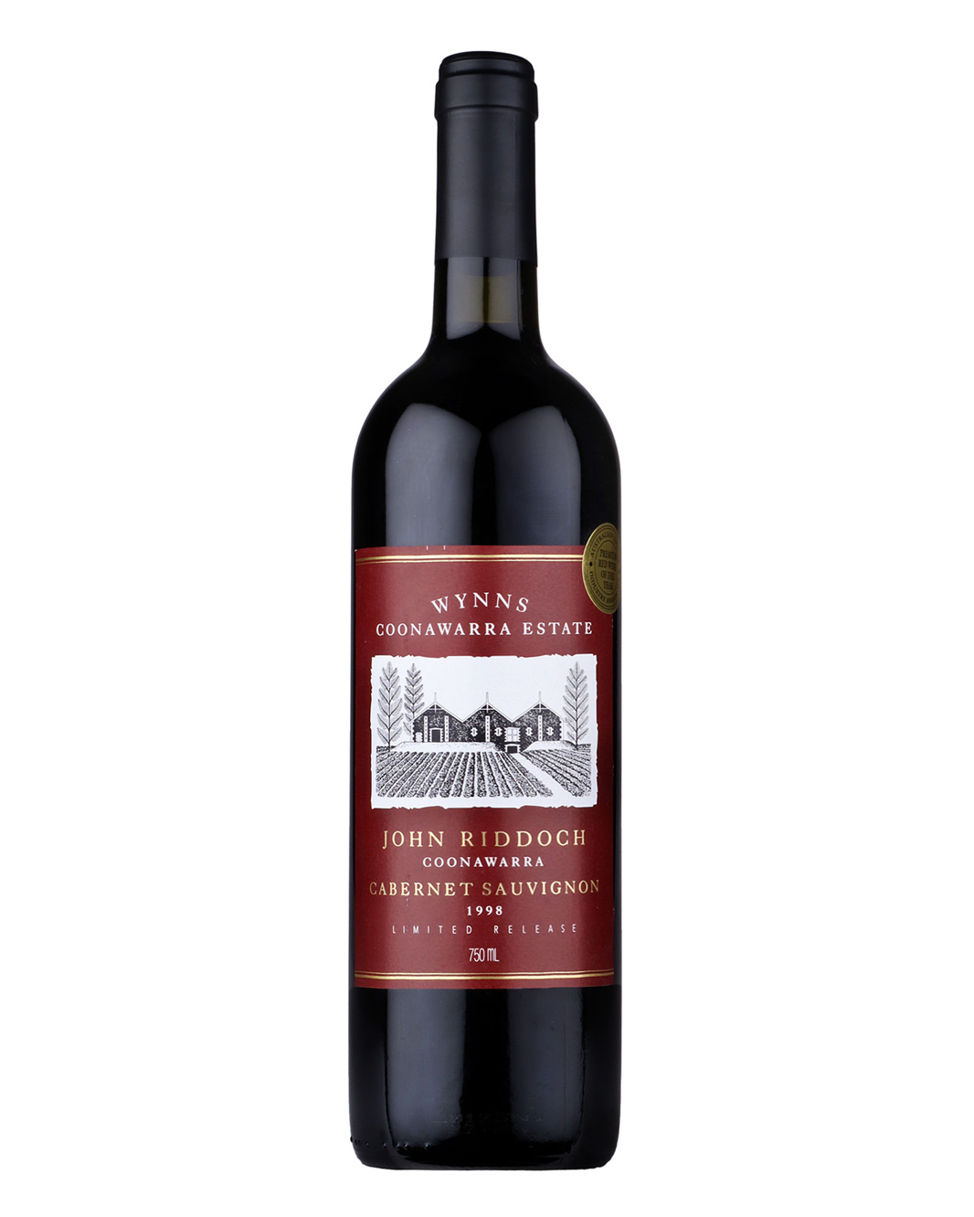 1998 Wynns Coonawarra Estate John Riddoch Cabernet Sauvignon 750ml