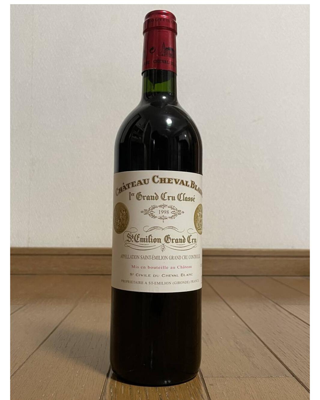 1998 Chateau Cheval Blanc 750ml