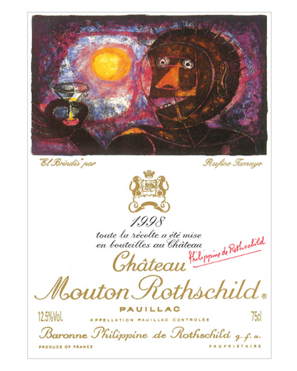 1998 Chateau Mouton Rothschild 750ml