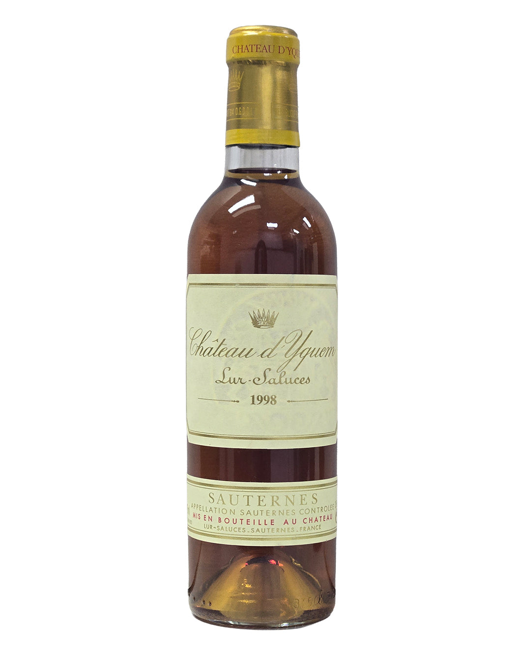 1998 Chateau d'Yquem 375ml Half Bottle