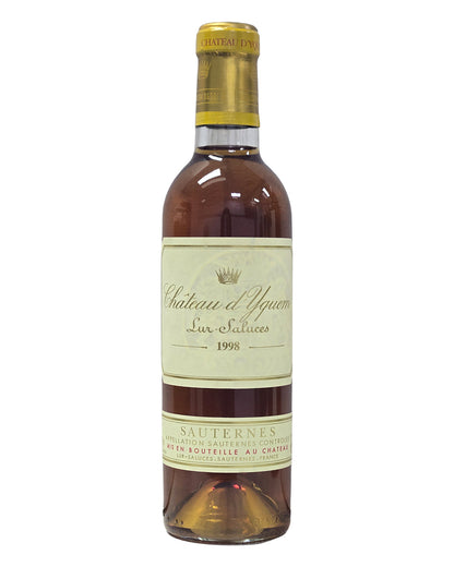 1998 Chateau d'Yquem 375ml Half Bottle