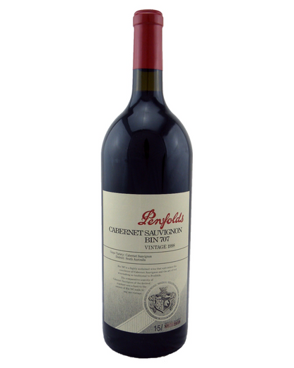 1998 Penfolds Bin 707 Cabernet Sauvignon 1.5L Magnum Original Wooden Box