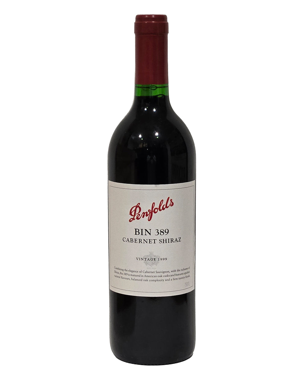 1999 Penfolds Bin 389 Cabernet Shiraz 750ml