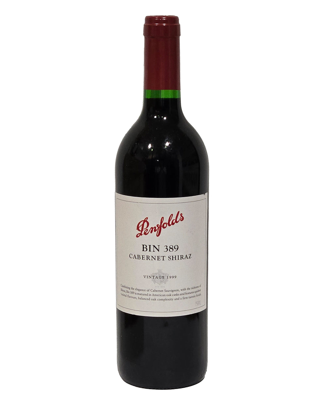1999 Penfolds Bin 389 Cabernet Shiraz 750ml
