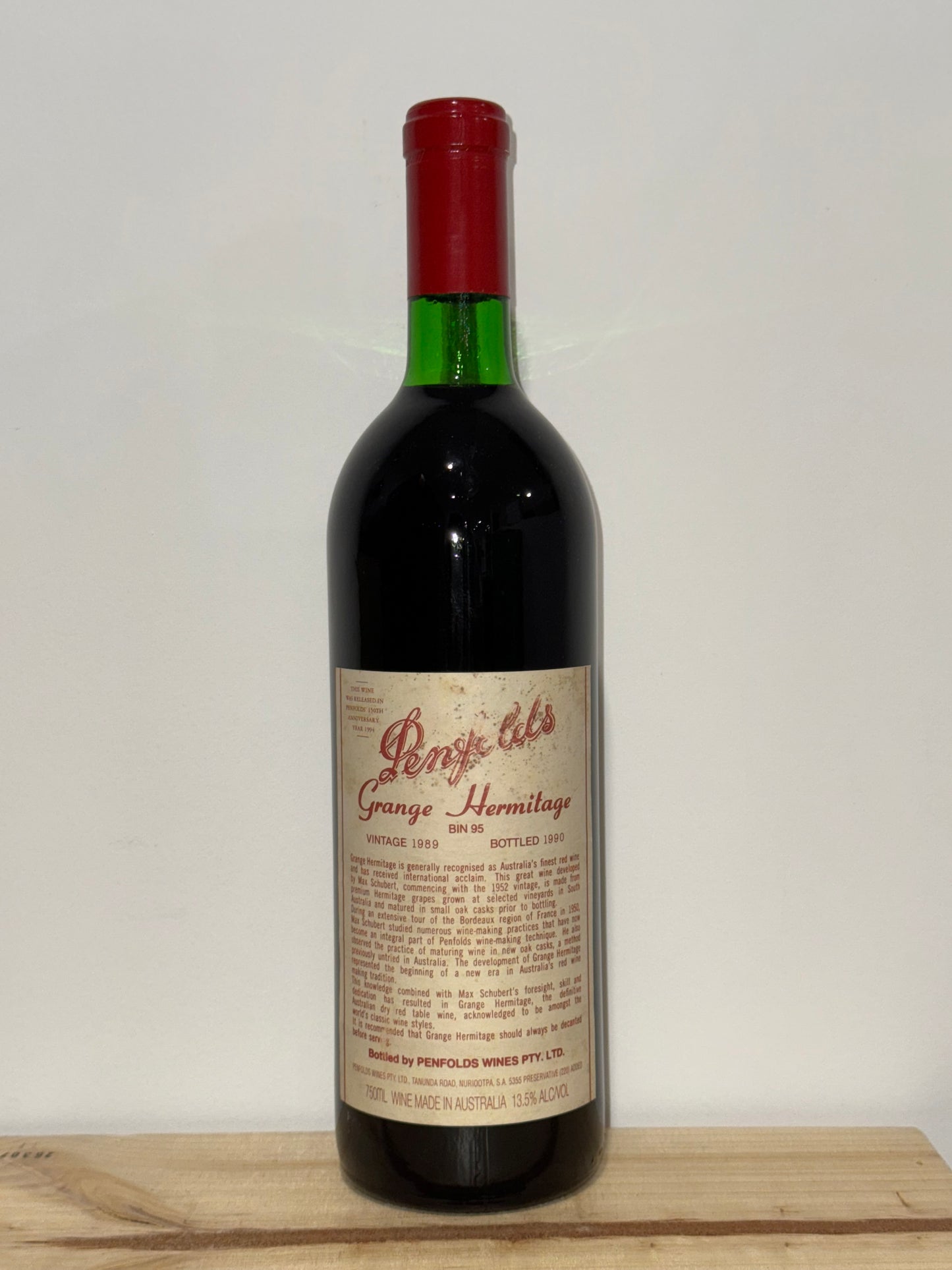 1989 Penfolds Bin 95 Grange Shiraz 750ml