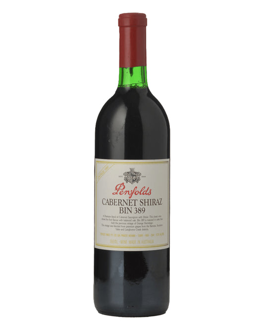 1987 Penfolds Bin 389 Cabernet Shiraz 750ml Base of Neck