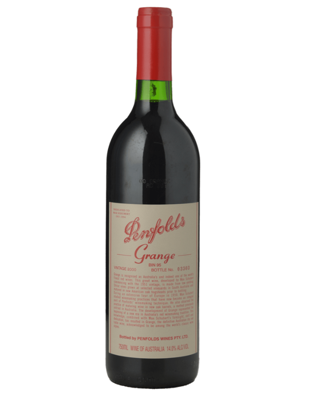 2000 Penfolds Bin 95 Grange Shiraz 750ml