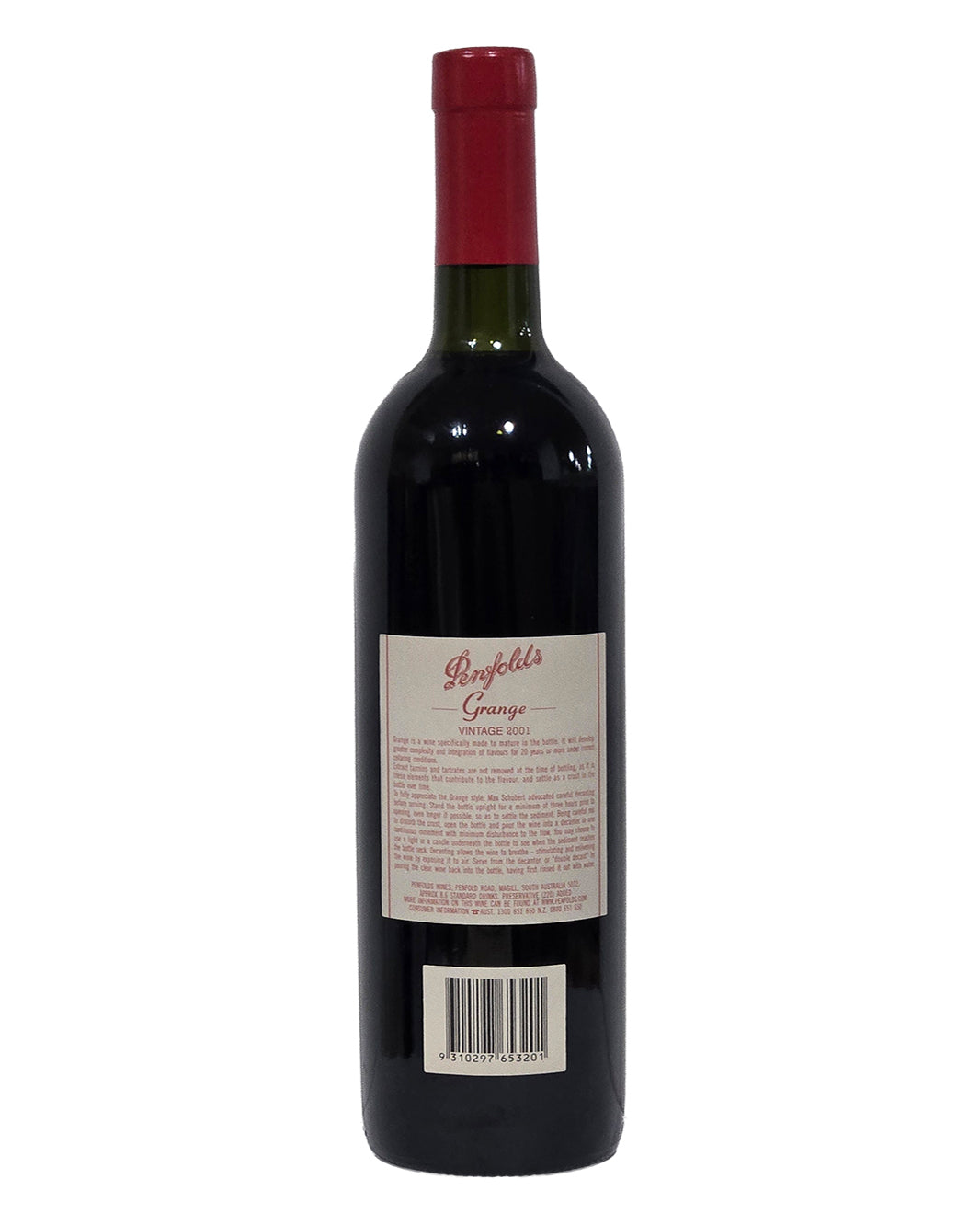 2001 Penfolds Bin 95 Grange Shiraz 750ml