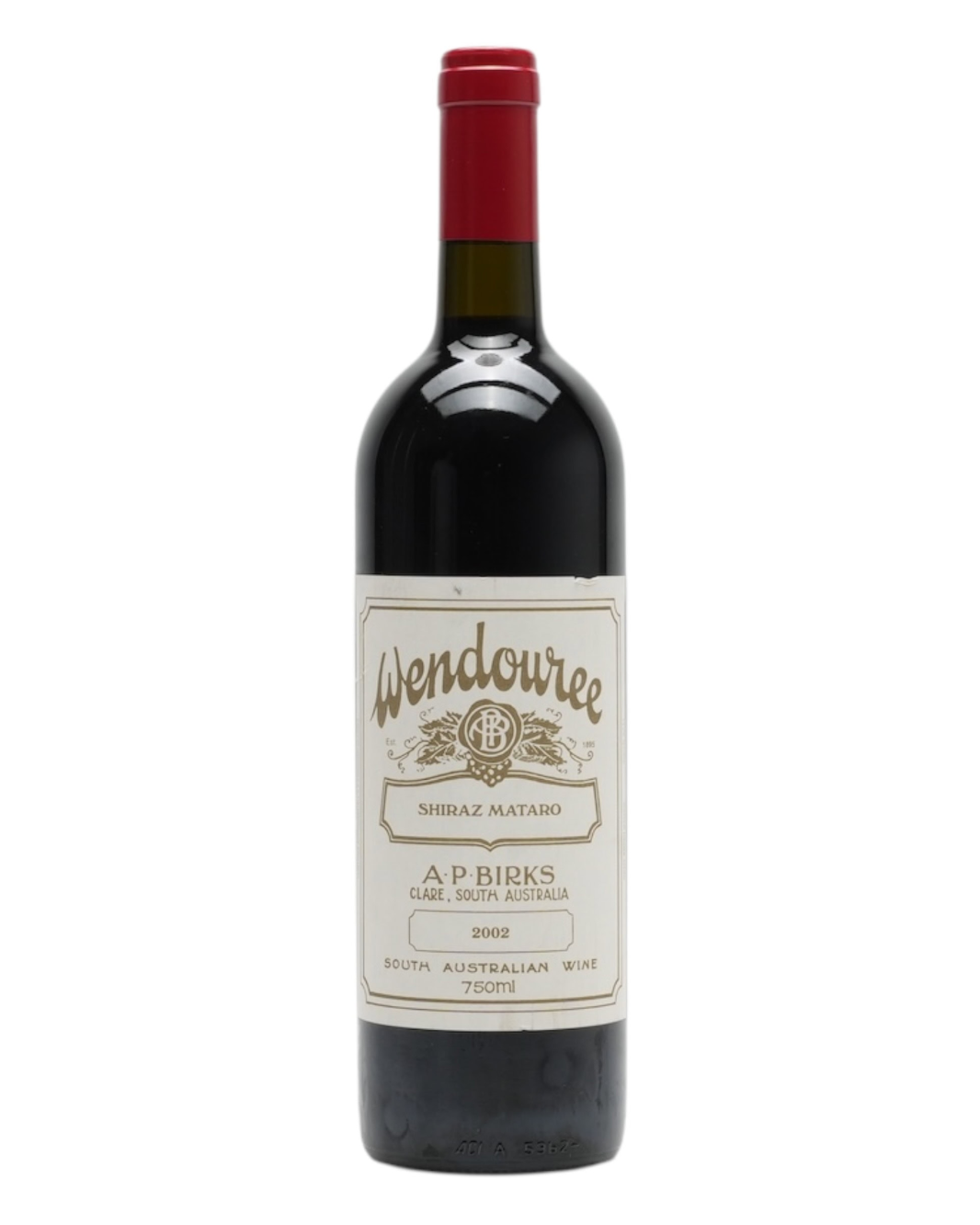 2002 Wendouree Shiraz Mataro 750ml