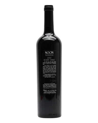 2002 Noon Winery Reserve Shiraz 750ml