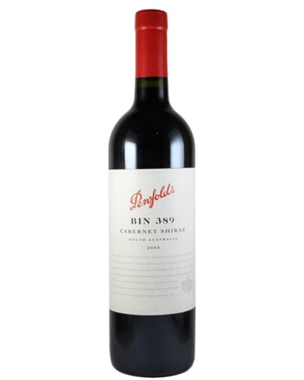 2003 Penfolds Bin 389 Cabernet Shiraz 750ml