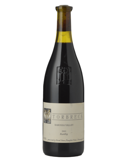 2003 Torbreck RunRig Shiraz Viognier 750ml -minor label stains