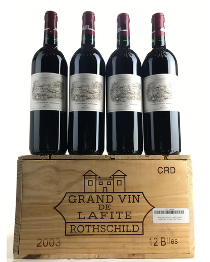 1983 Chateau Lafite Rothschild 750ml*12pk Original Wooden Case