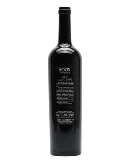2003 Noon Winery Reserve Shiraz 750ml