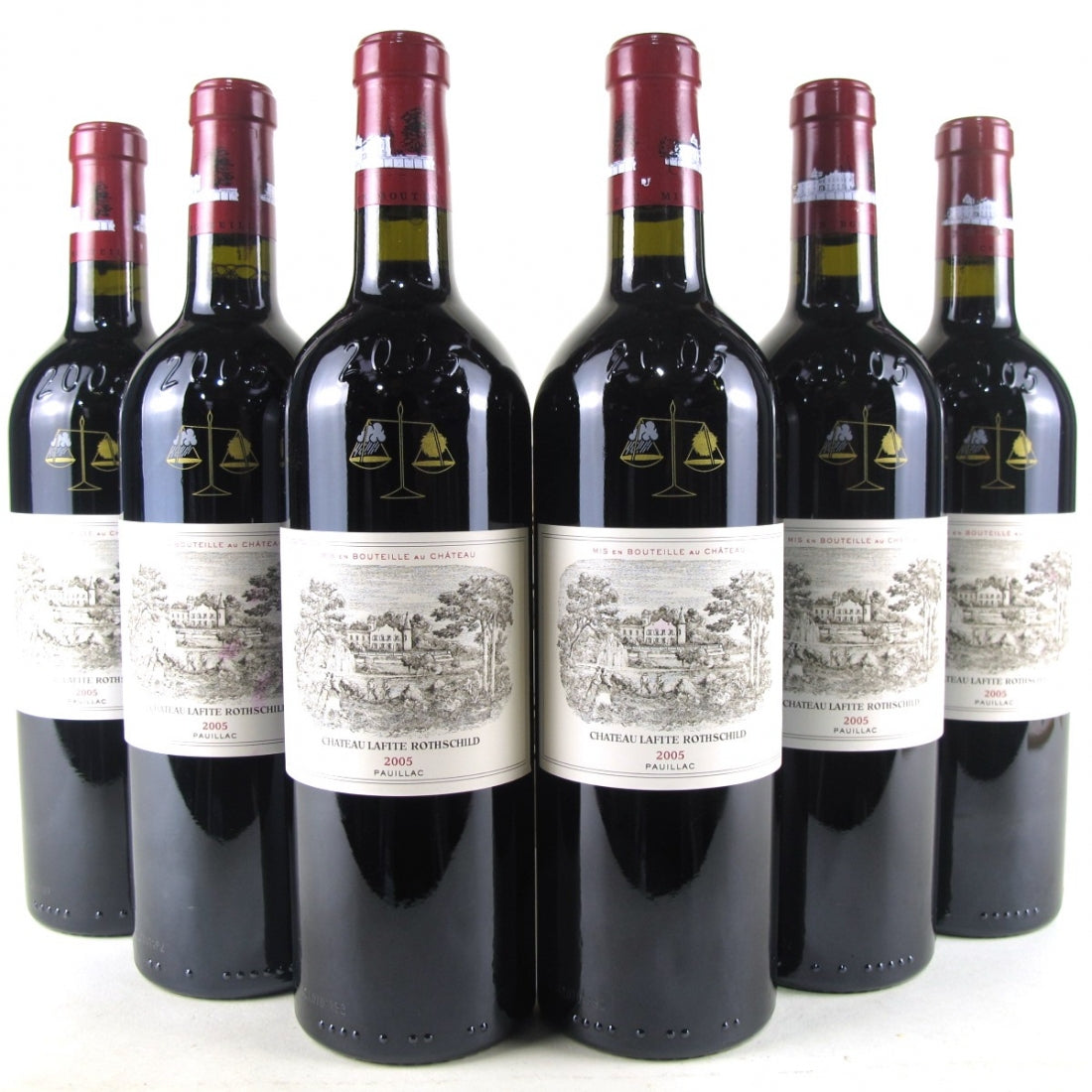 2005 Chateau Lafite Rothschild 750ml*6 Original Wood Case