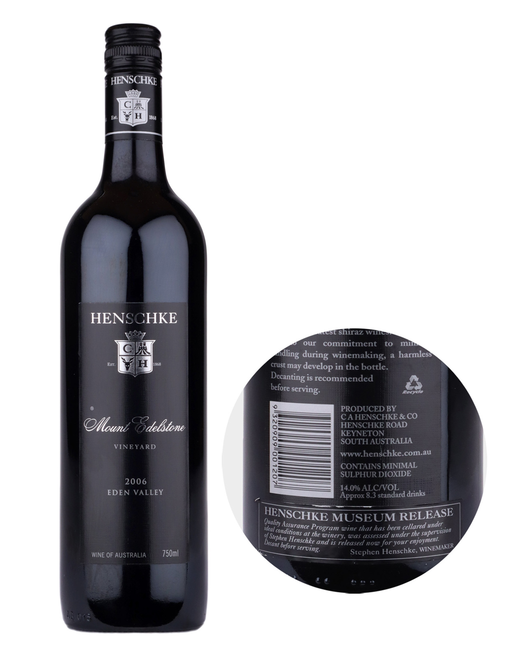 2006 Henschke Mount Edelstone Shiraz 750ml