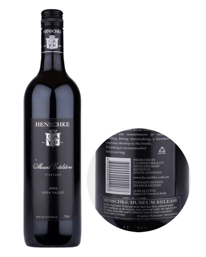 2006 Henschke Mount Edelstone Shiraz 750ml