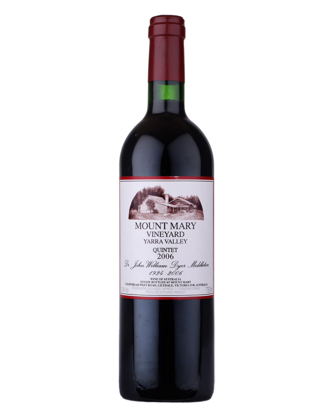 2006 Mount Mary Quintet Red Blend 750ml