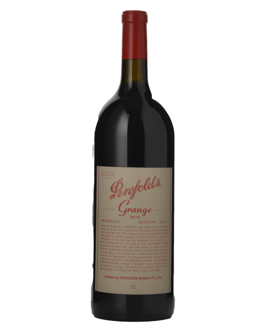 2006 Penfolds Bin 95 Grange Shiraz 1.5L Magnum