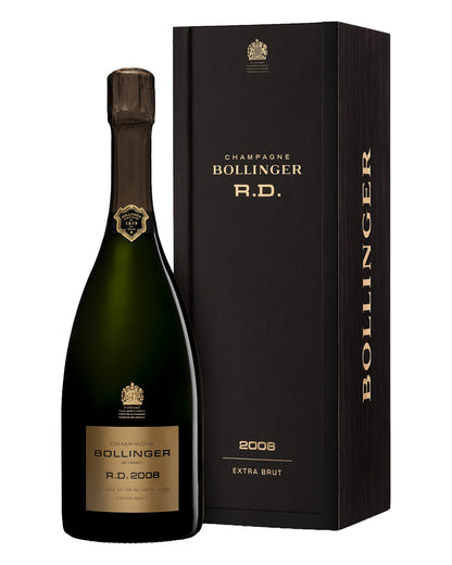 2008 Bollinger R.D. Extra Brut 750ml Original Presentation Box