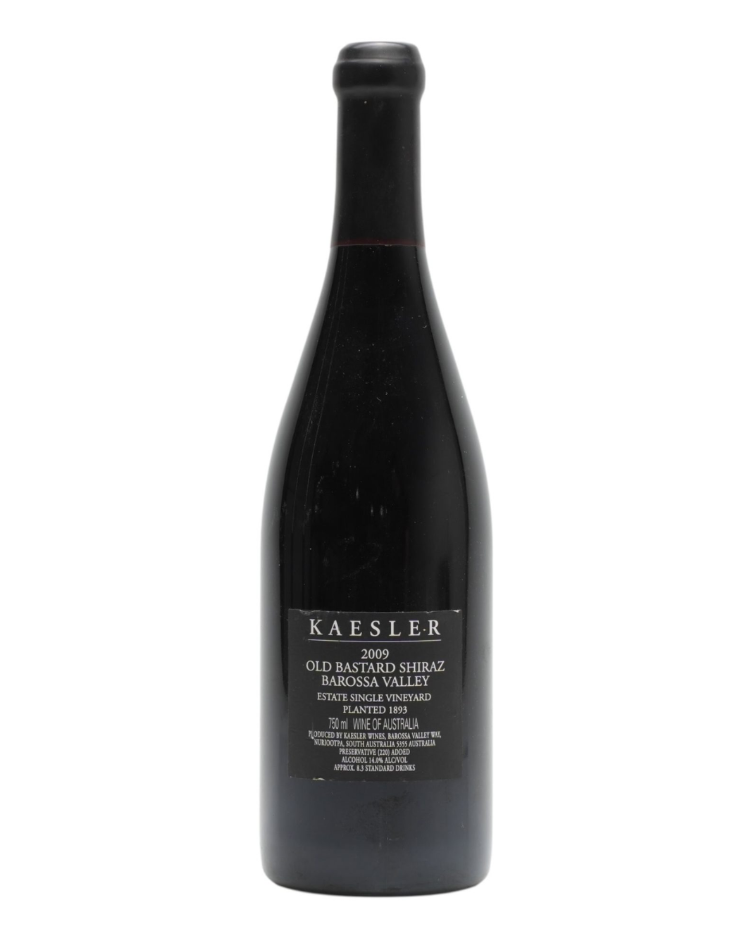 2009 Kaesler Old Bastard Shiraz 750ml